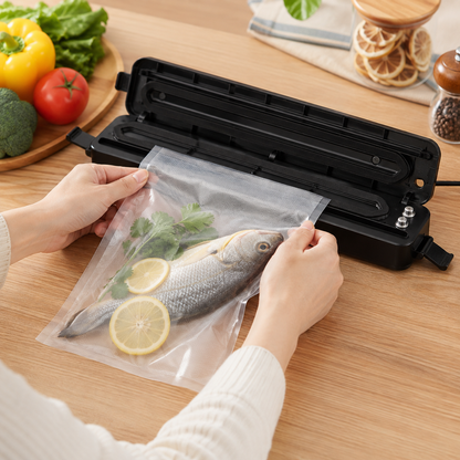 Automatic Wet & Dry Vacuum Food Sealer with 60 Bags